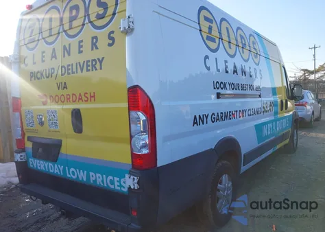 2021 Ram Promaster 3500 Cargo Van High Roof 159 Wb Ext z USA, uszkodzony, nr VIN 3C6MRVJG6ME558407